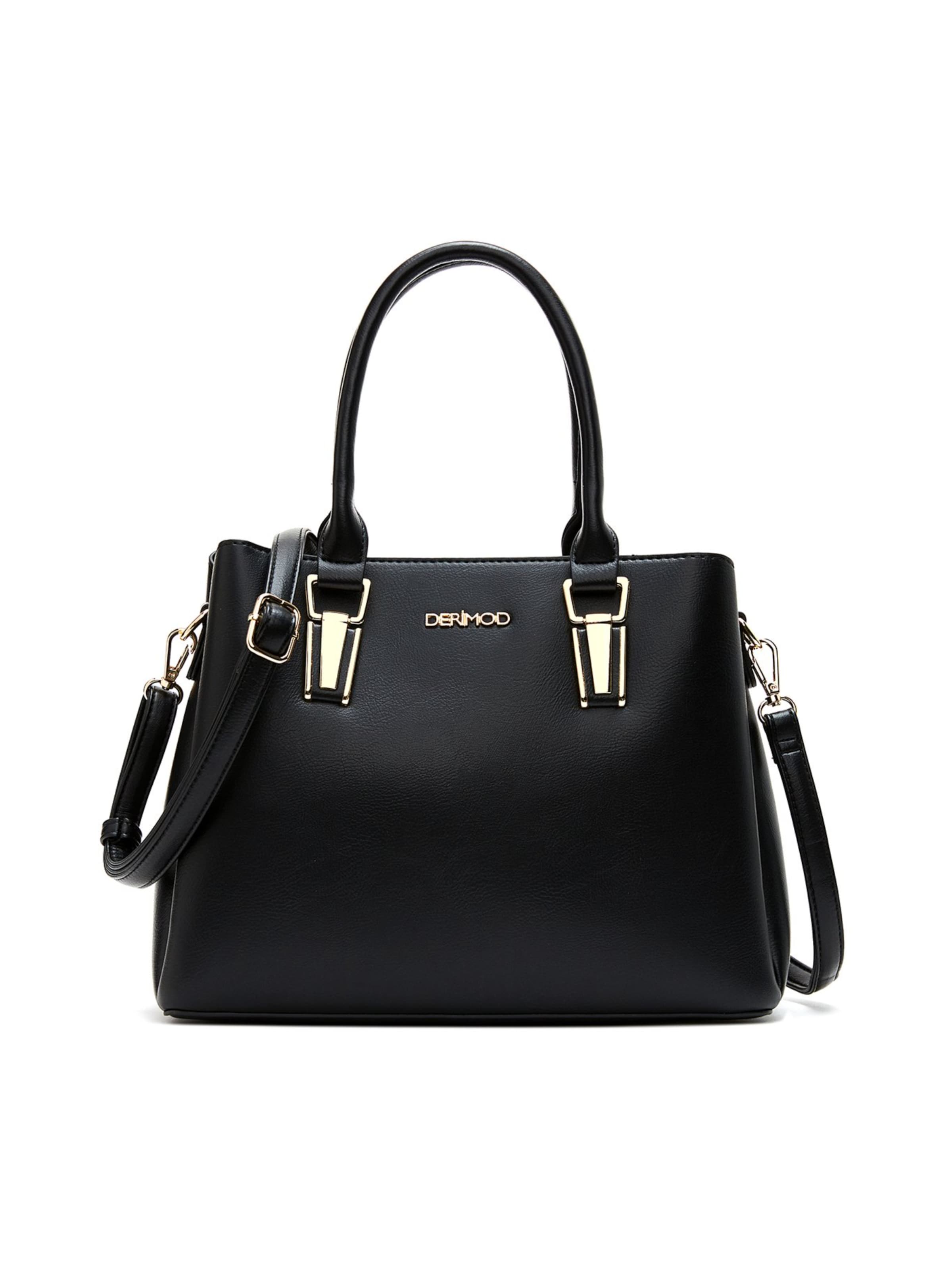 Derimod Handtasche in Schwarz: Vorderseite