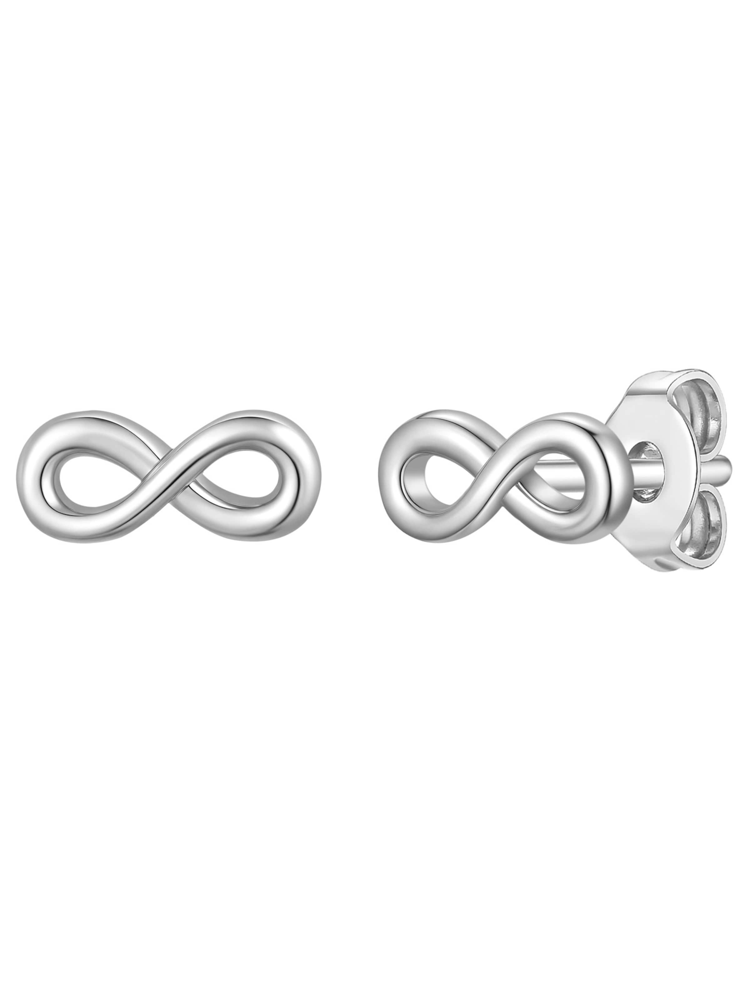 Lulu & Jane - Pendientes en plata: frente