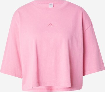 rožinė ADIDAS SPORTSWEAR Sportiniai marškinėliai 'ALL SZN': priekis