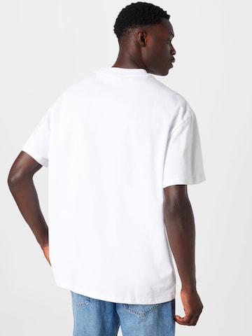 T-Shirt 'Great' WEEKDAY en blanc