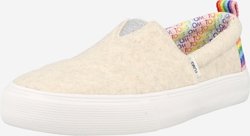 Slip on 'ALPARGATA FENIX SLIP ON' TOMS en beige : devant