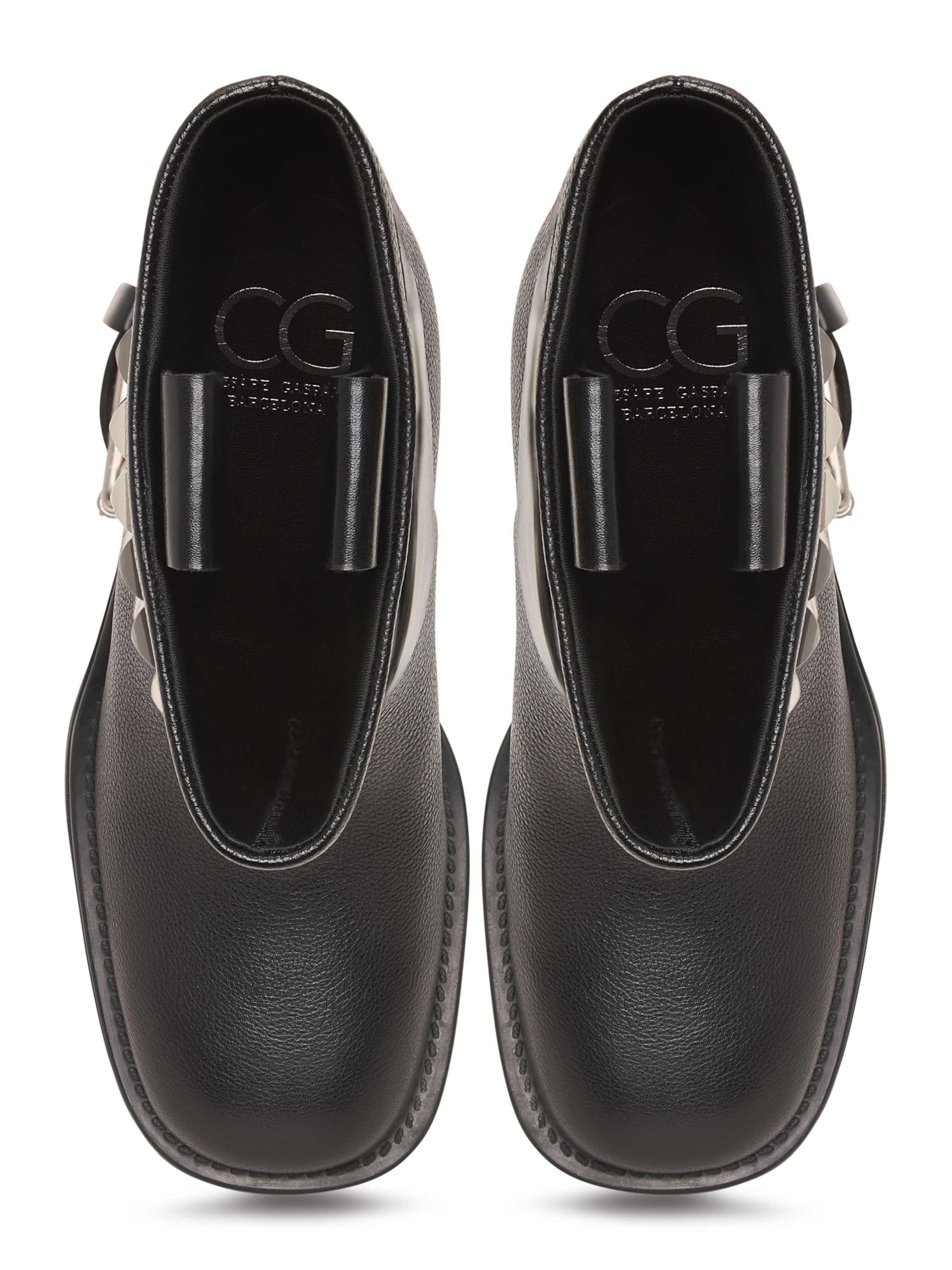 CESARE GASPARI Booties in Black