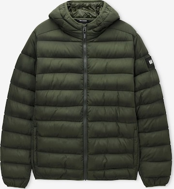 Weekend Offender Winterjas 'La Guardia' in Groen: voorkant