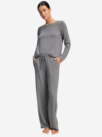 Pantalon de pyjama 'Natural Elegance' Hanro en gris