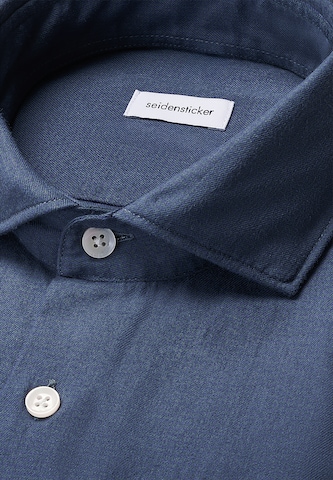 Coupe slim Chemise SEIDENSTICKER en bleu