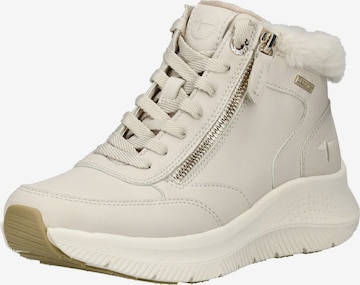 Tamaris Veterlaarsjes in Beige: voorkant