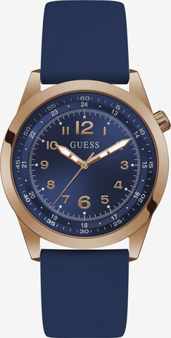 Orologio analogico 'MAX ' di GUESS in blu: frontale