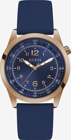 GUESS Analog watch 'MAX ' in Blue: front