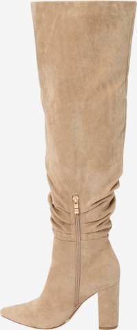 Dorothy Perkins Overknee laarzen in Beige