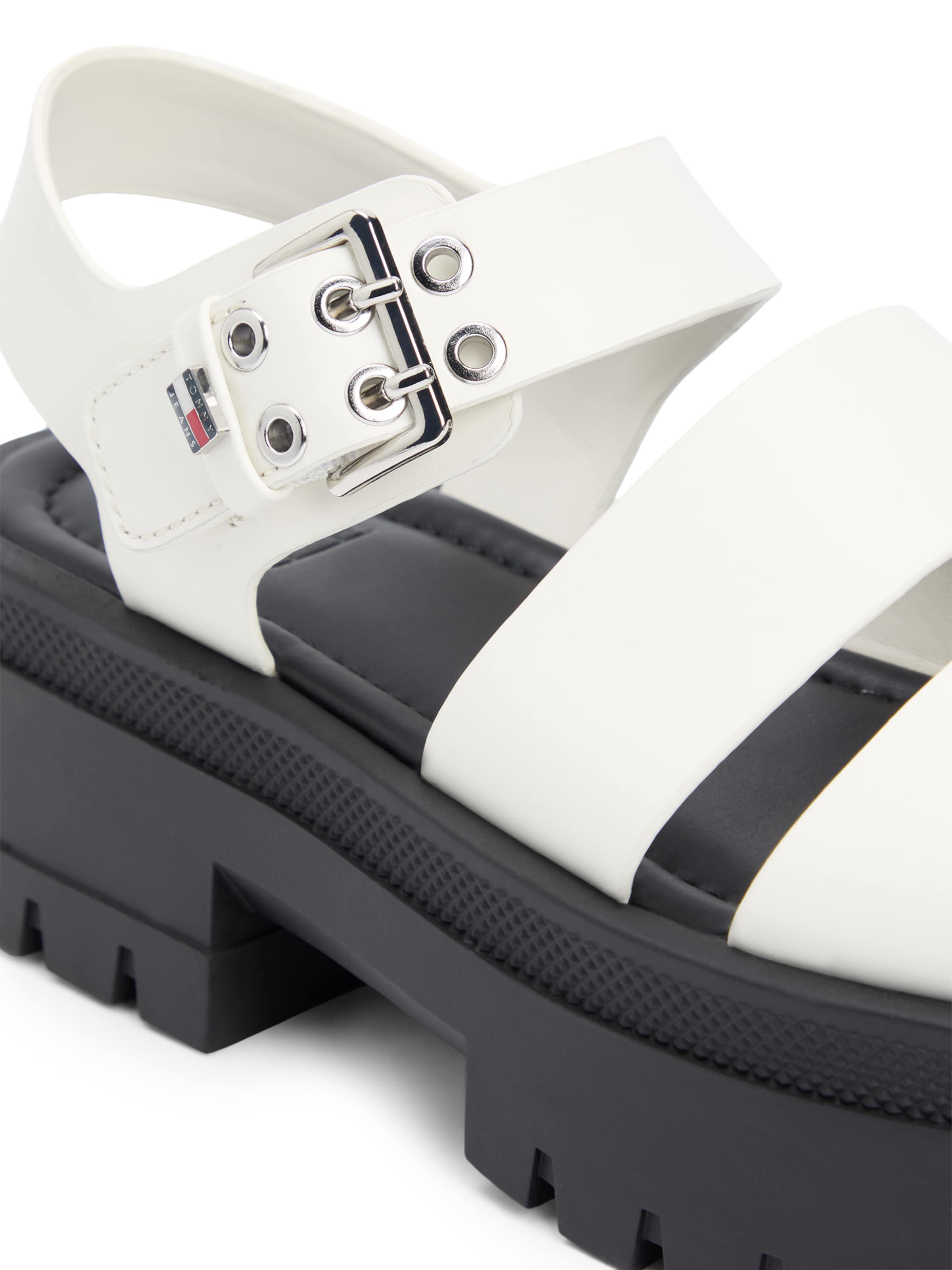 Tommy Jeans Sandale in Weiß