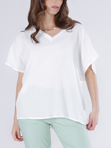 Camicia da donna di CAFè NOIR in bianco: frontale