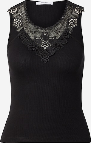 ABOUT YOUTop 'Paige' - crna boja: prednji dio