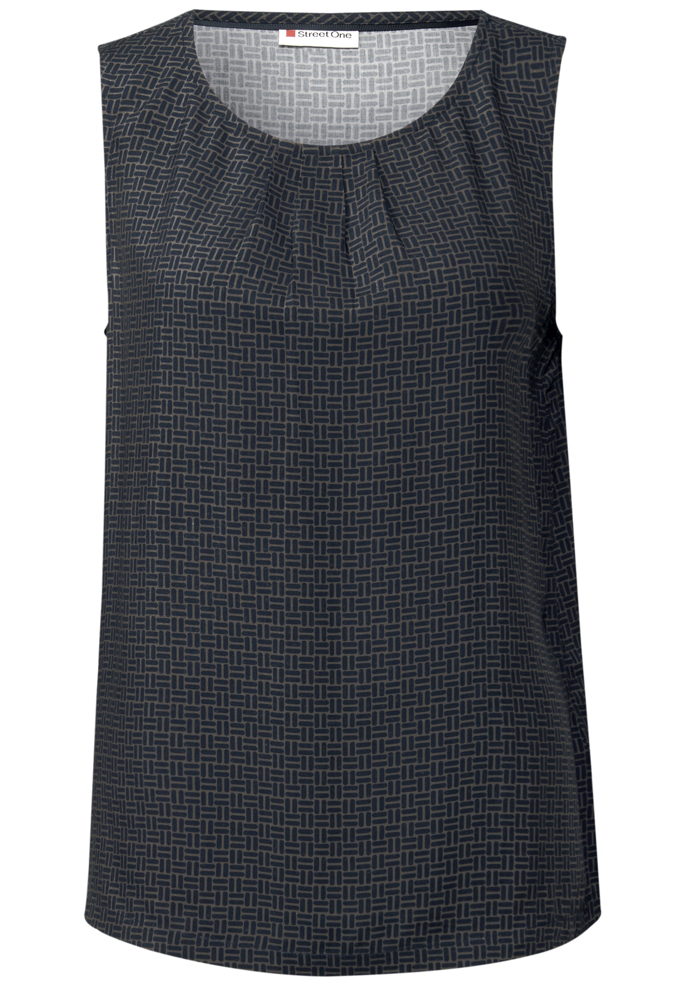 STREET ONE Blouse in Blue: front