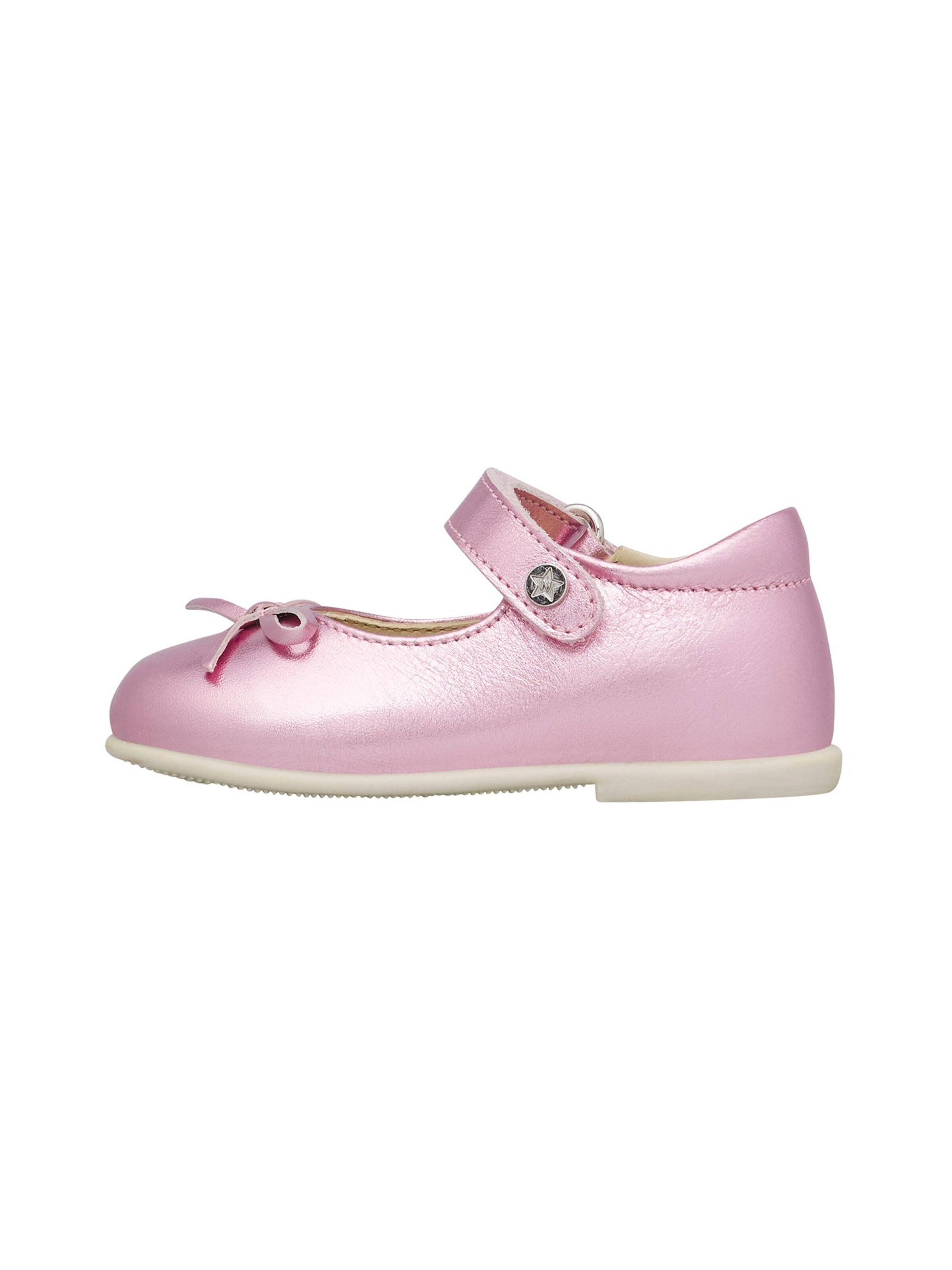NATURINO Ballerina's 'BALLET' in Roze: voorkant