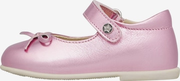 NATURINO Ballerina's 'BALLET' in Roze: voorkant