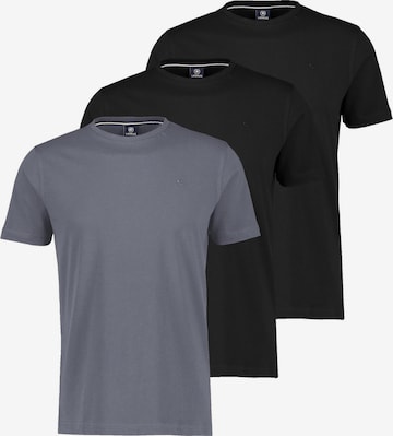 LERROS Shirt 'Basic' in Grau: Vorderseite