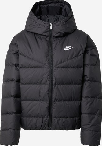 Nike Sportswear Winterjacke in Schwarz: predná strana