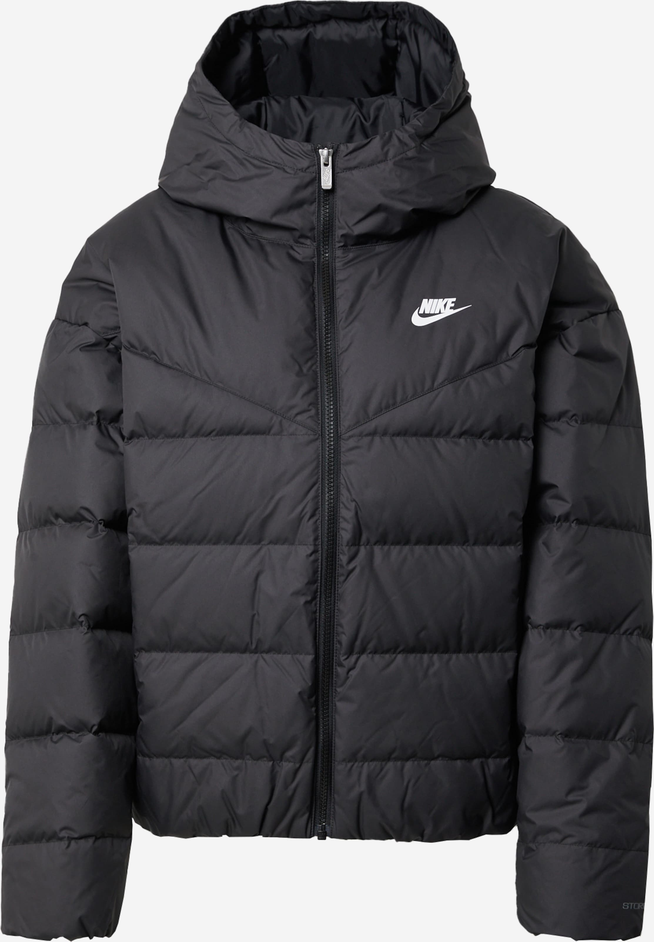 Nike Sportswear Winterjas Zwart | ABOUT