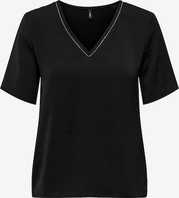 T-shirt 'ONLAva' ONLY en noir : devant