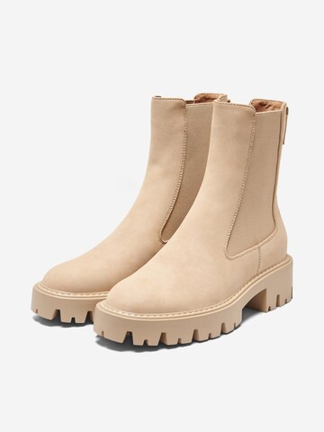 Boots chelsea 'Betty' di ONLY in beige