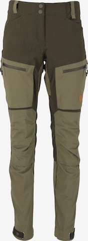 Whistler Regular Workout Pants 'Kodiak' in Green: front