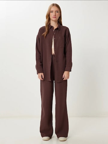 Completo pantalone di Happiness İstanbul in marrone: frontale