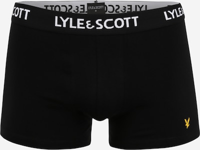 Lyle & Scott Boxer shorts 'BARCLAY' in Yellow / Black / White, Item view