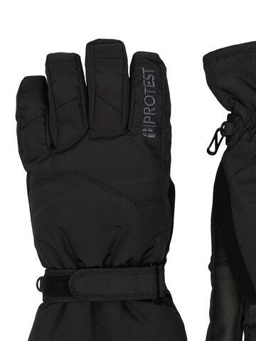 PROTEST Sporthandschuhe 'PRTBARKAR' in Schwarz: Vorderseite