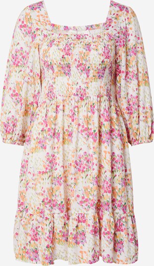 La petite étoile Dress 'ROBE' in Green / Light orange / Pink / White, Item view