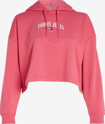 Tommy Jeans Curve Sweatshirt in Pink: front