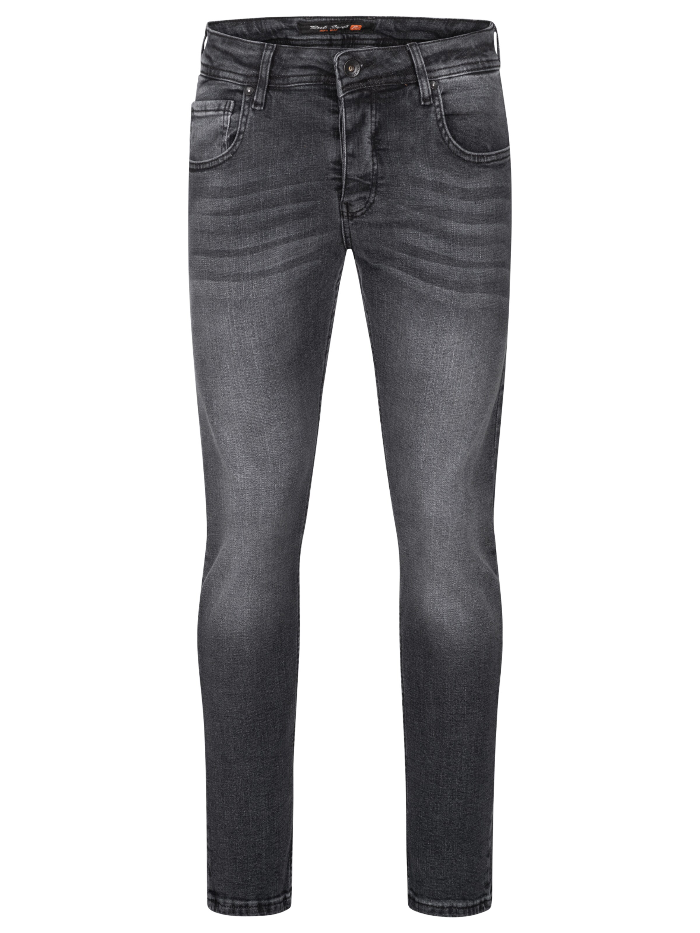 Rock Creek Regular Jeans in Grau: Vorderseite