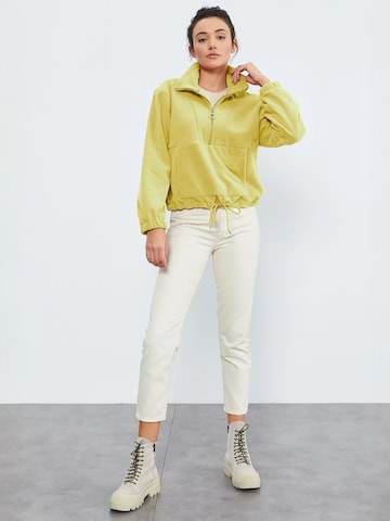 Veste en polaire Tommy Life en jaune