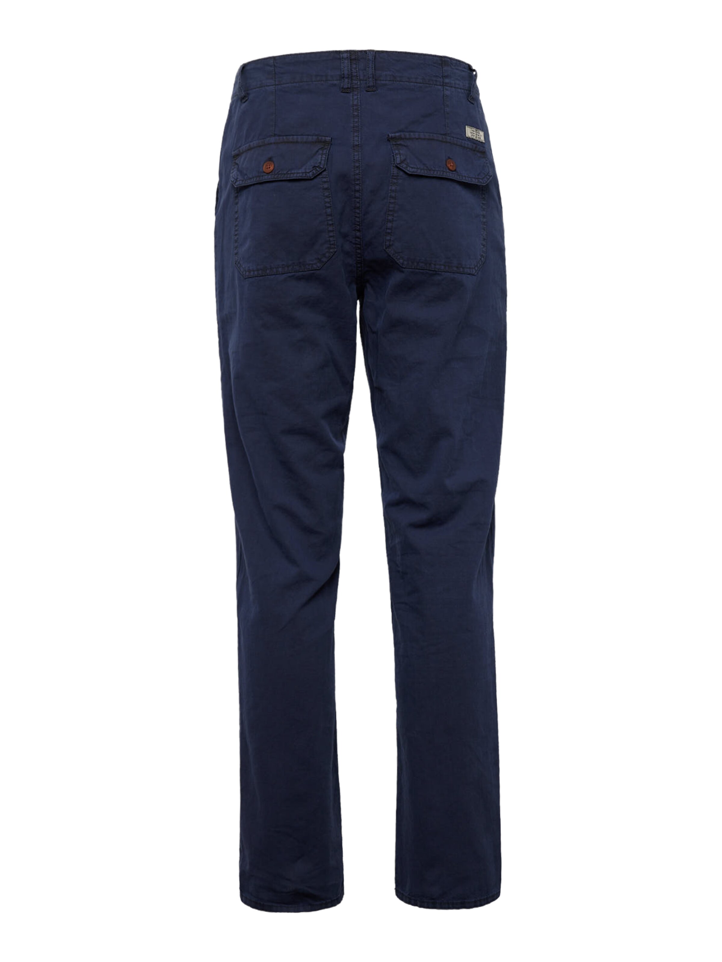 BLEND - Regular Calças chino em azul