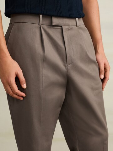 Next Regular Veckad byxa i brun