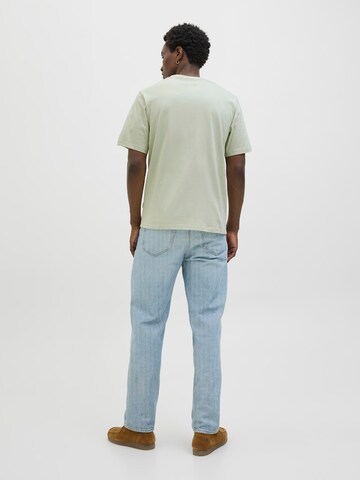 JACK & JONES Μπλουζάκι 'JORAlmeria' σε πράσινο