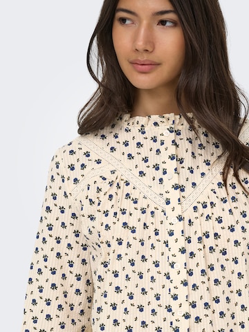 ONLY - Blusa 'ONLLucinda' en beige