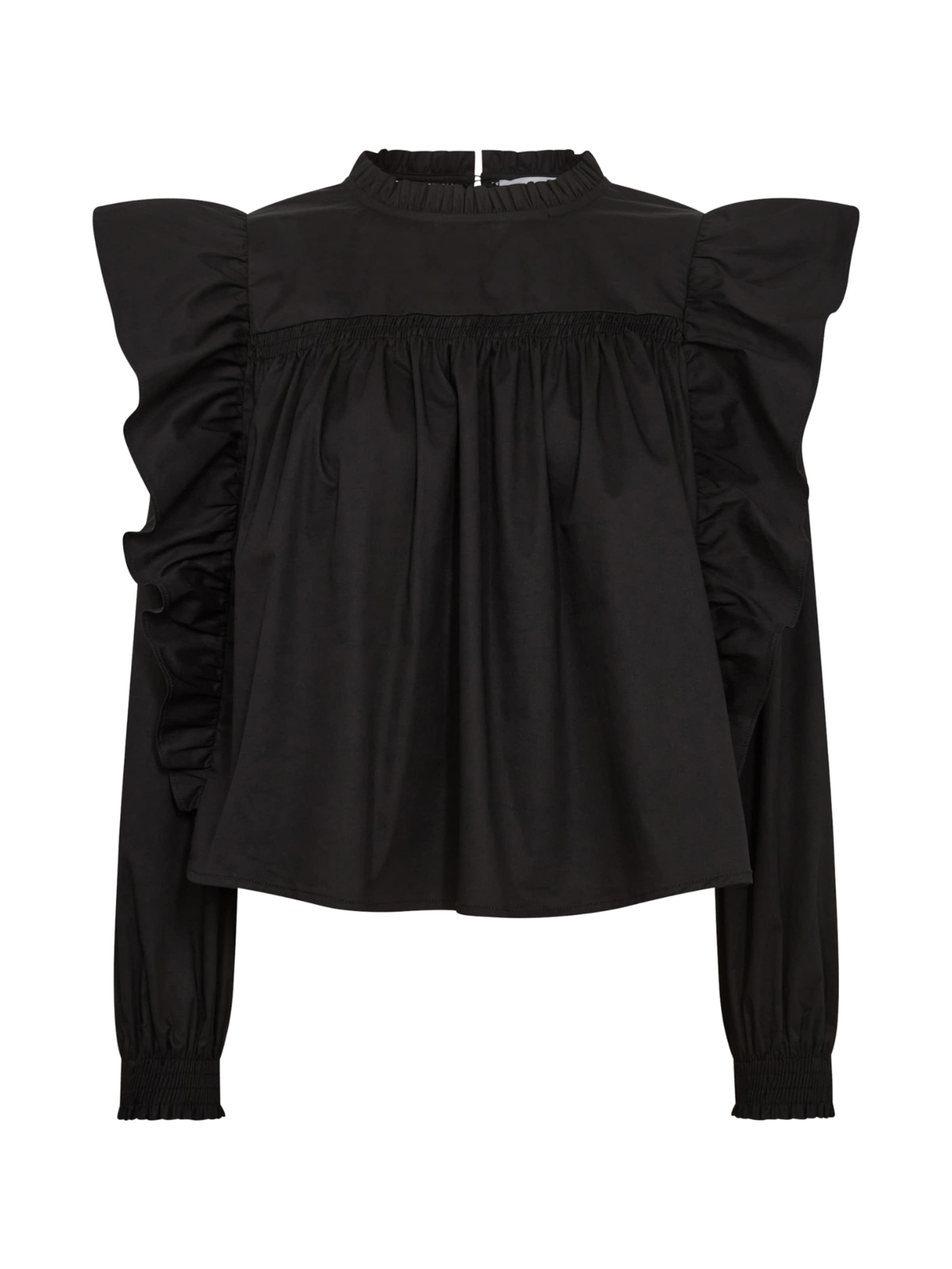 Chemisier co'couture en noir : devant