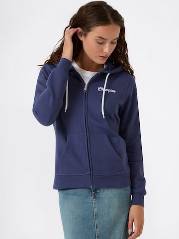 Giacca di felpa di Champion Authentic Athletic Apparel in blu: frontale