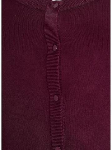 Zizzi Cardigan 'MCarrie' i rød