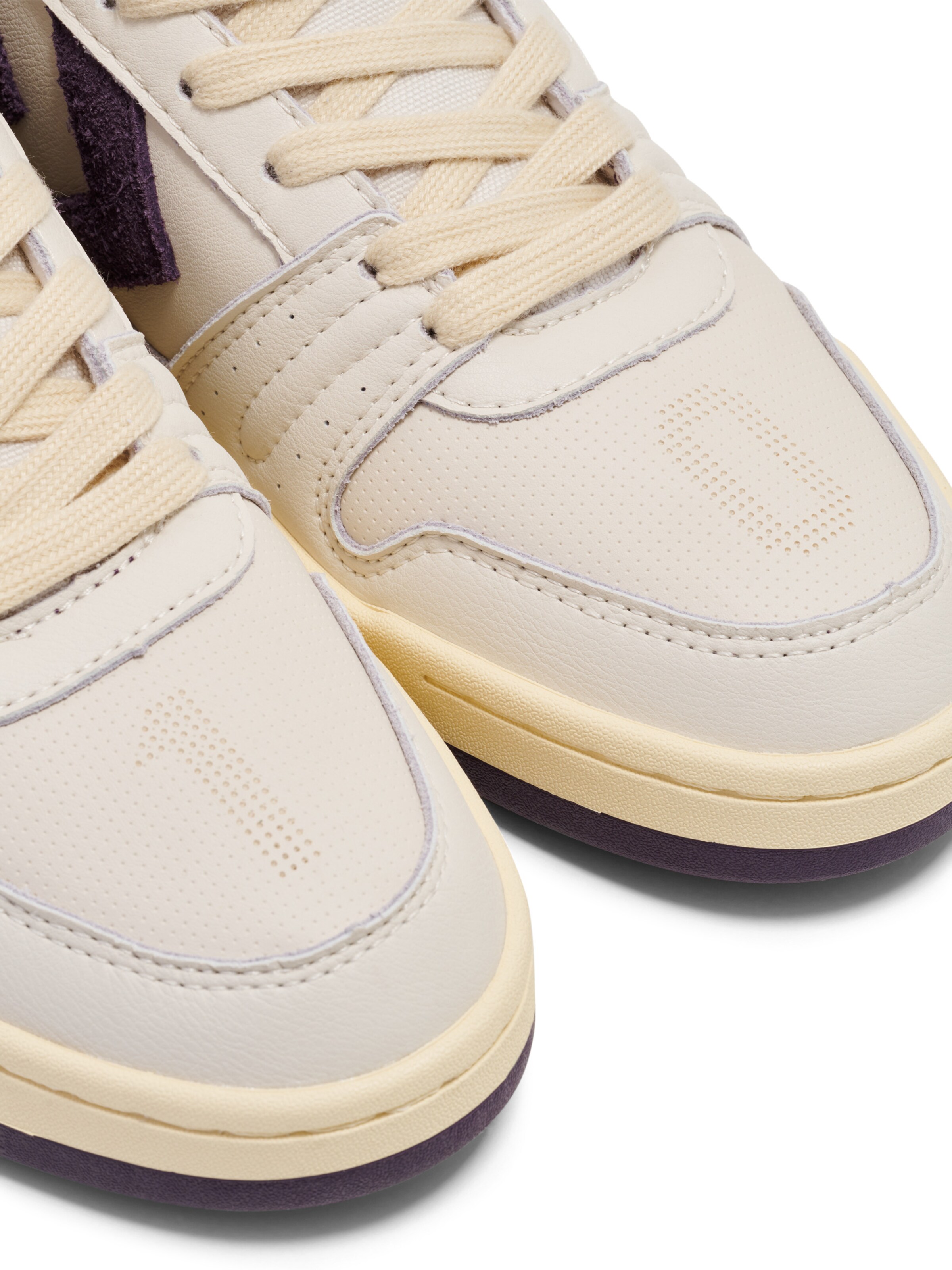 Hummel Sneakers hoog in Wit