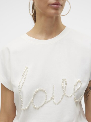 VERO MODA Shirt 'PEARL' in Wit