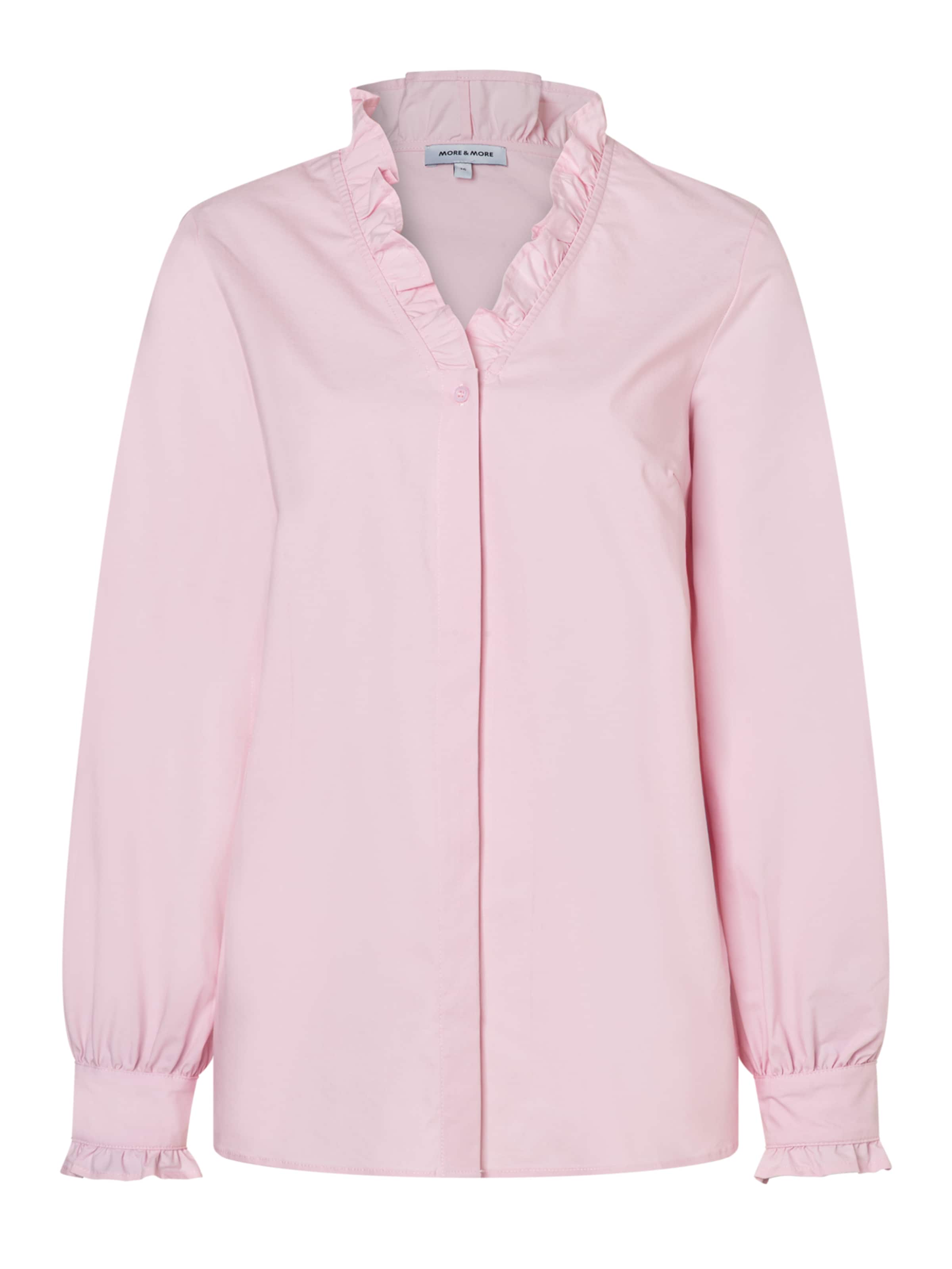 MORE & MORE Bluse in Pink: Vorderseite