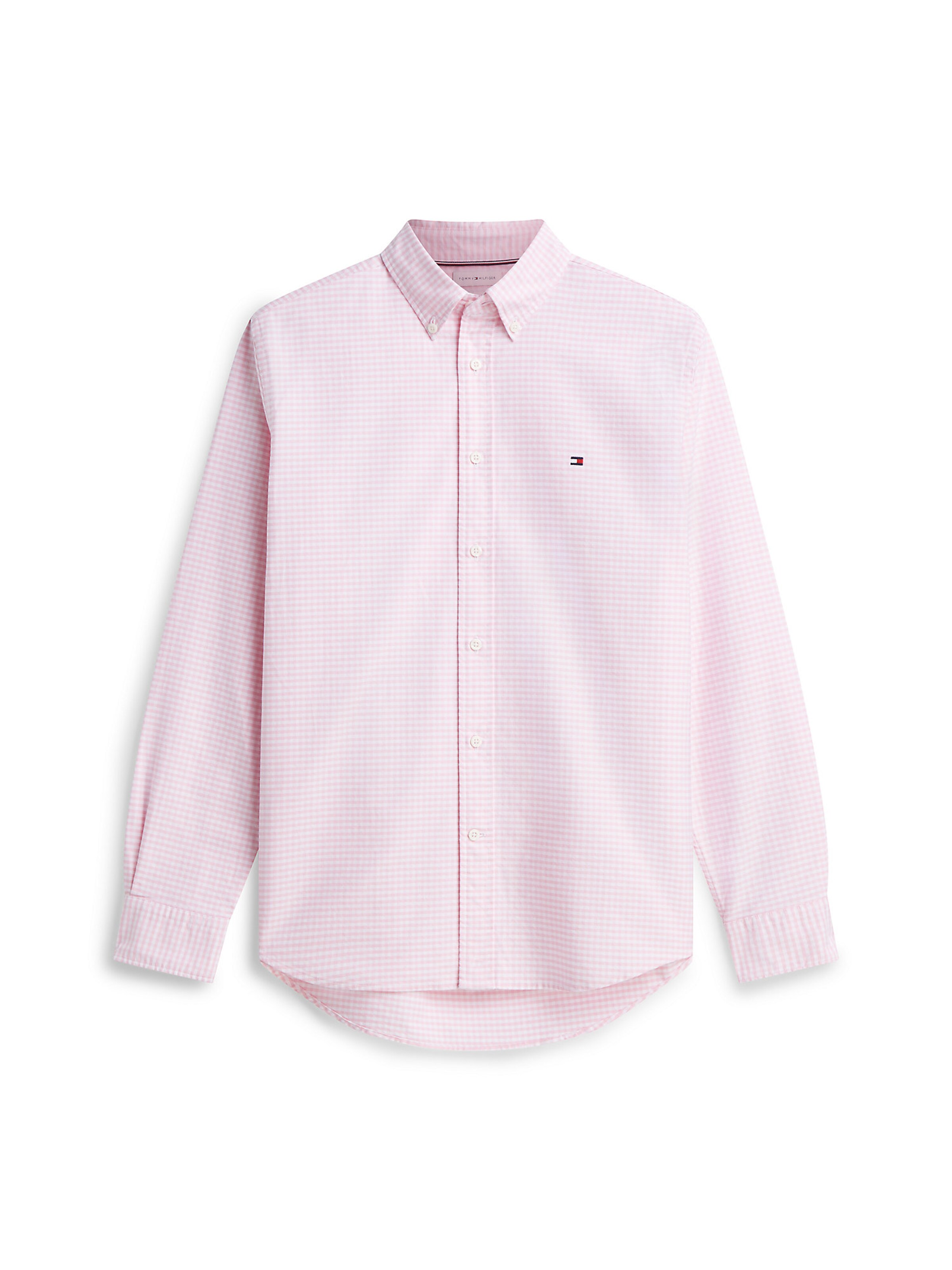 TOMMY HILFIGER Hemd in Pink: Vorderseite