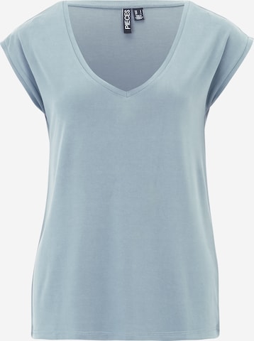 PIECES T-Shirt 'KAMALA' in Blau: predná strana