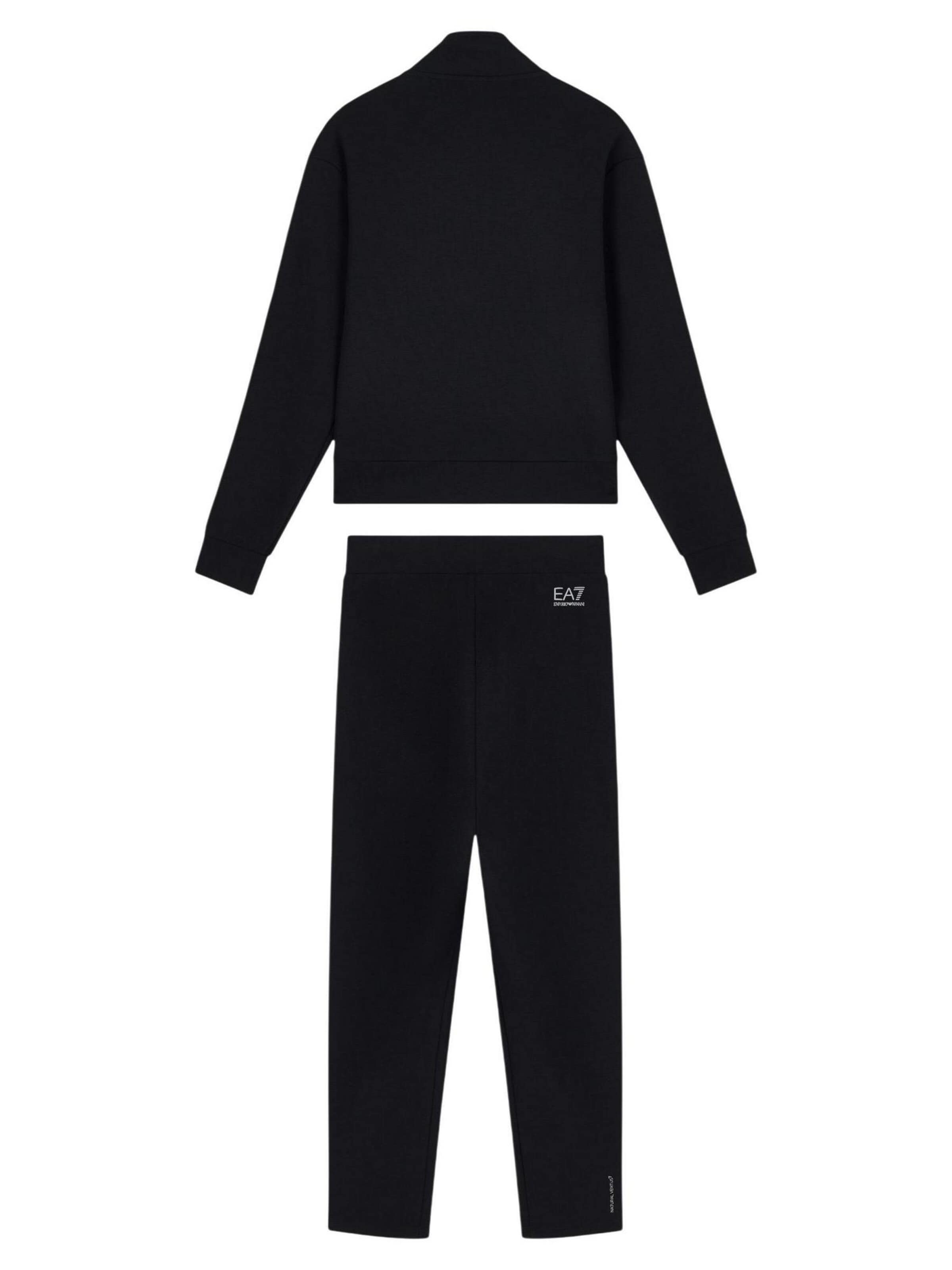 EA7 Emporio Armani - Slimfit Pantalón deportivo '7W001518 AF12501' en negro