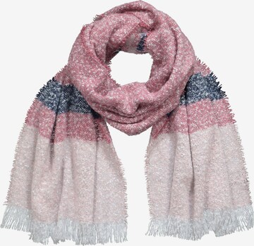 Gina Laura Scarf in Pink: front
