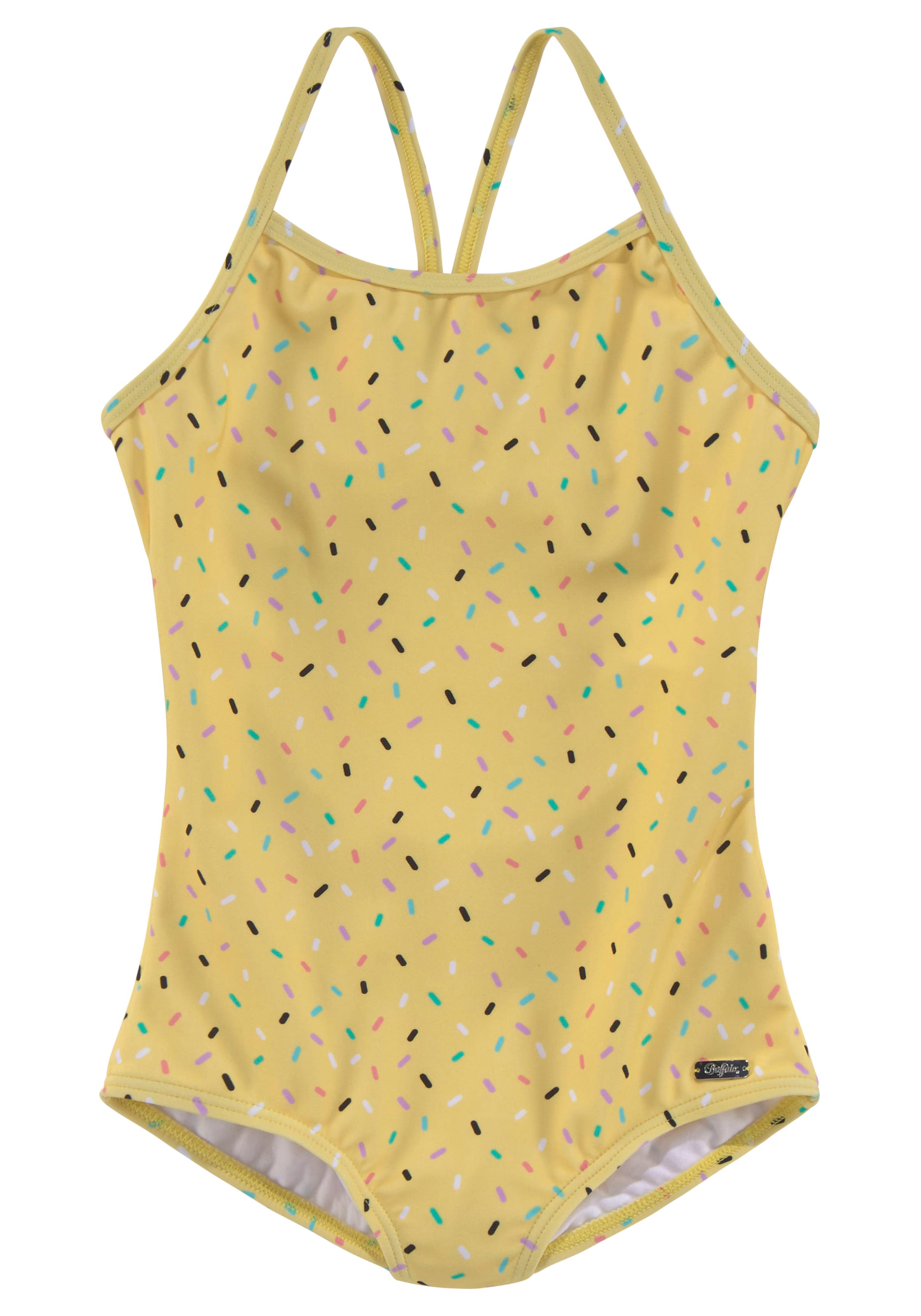 BUFFALO Badeanzug in Gelb: Vorderseite