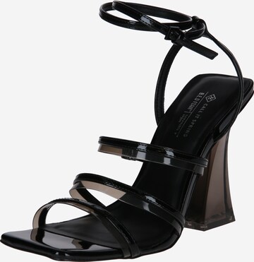 CALL IT SPRING Sandalen met riem 'LAULA' in Zwart: voorkant