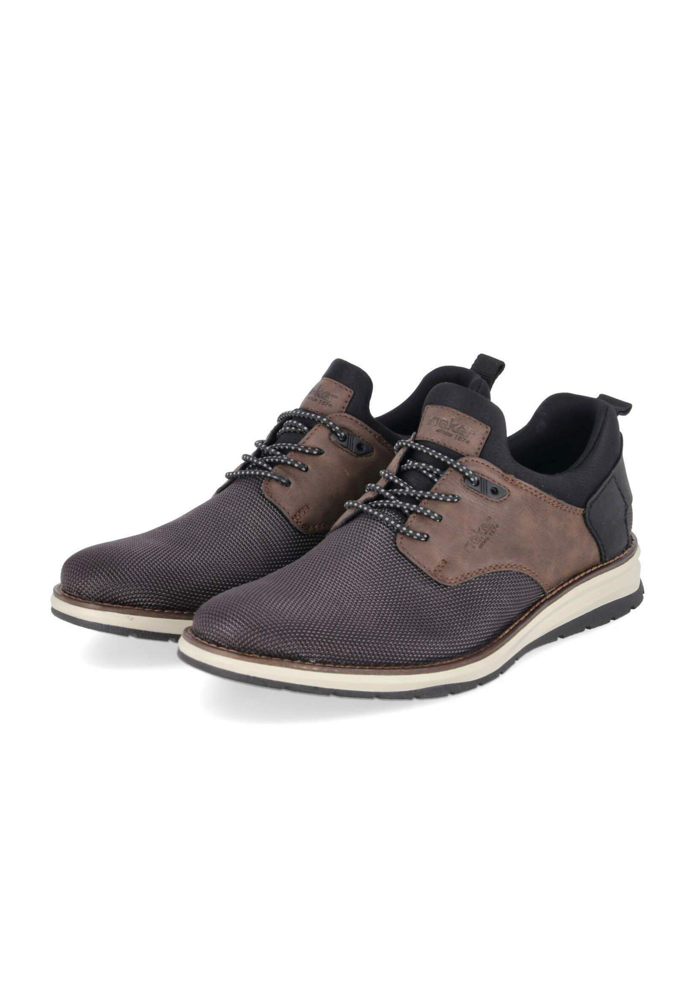 Rieker Athletic lace-up shoe in Brown