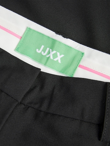 JJXX Regular Pleat-Front Pants 'JXAYA ELLIS' in Black